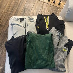 Men’s athletic long sleeve shirt bundle. Size medium.